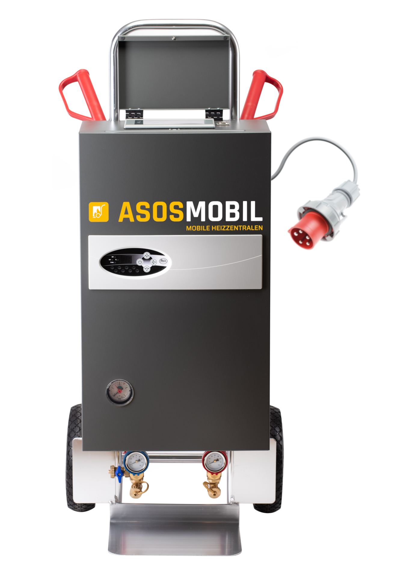 ASOSmobil 36E Plus – mobile elektrische Heizzentrale 36 kW für große Objekte